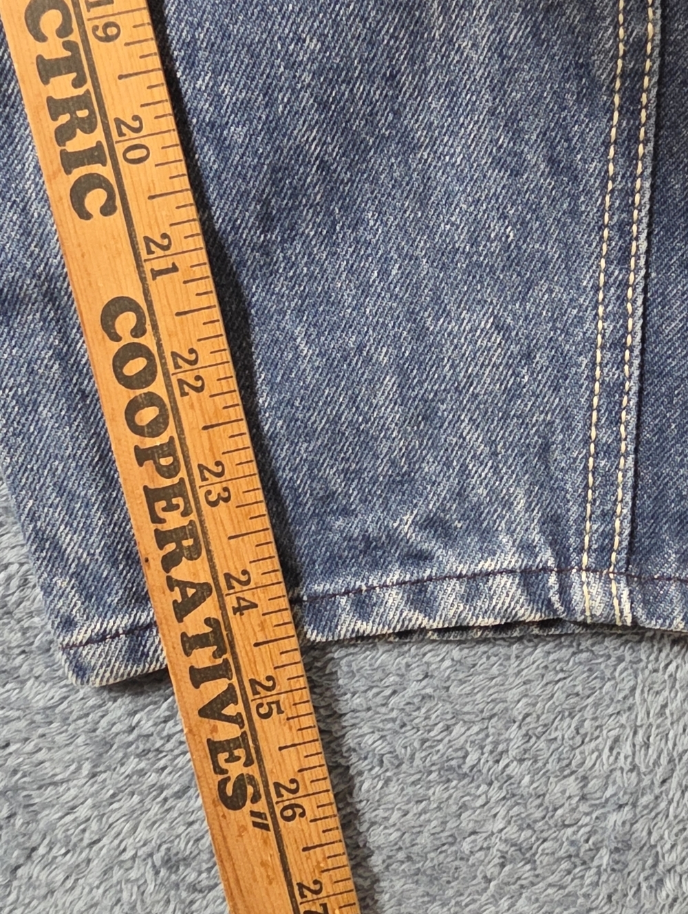 Vintage Gitano Jeans Women's 12 Short Proportionately Sized Blue 80s Mom Tapered - Picture 7 of 10